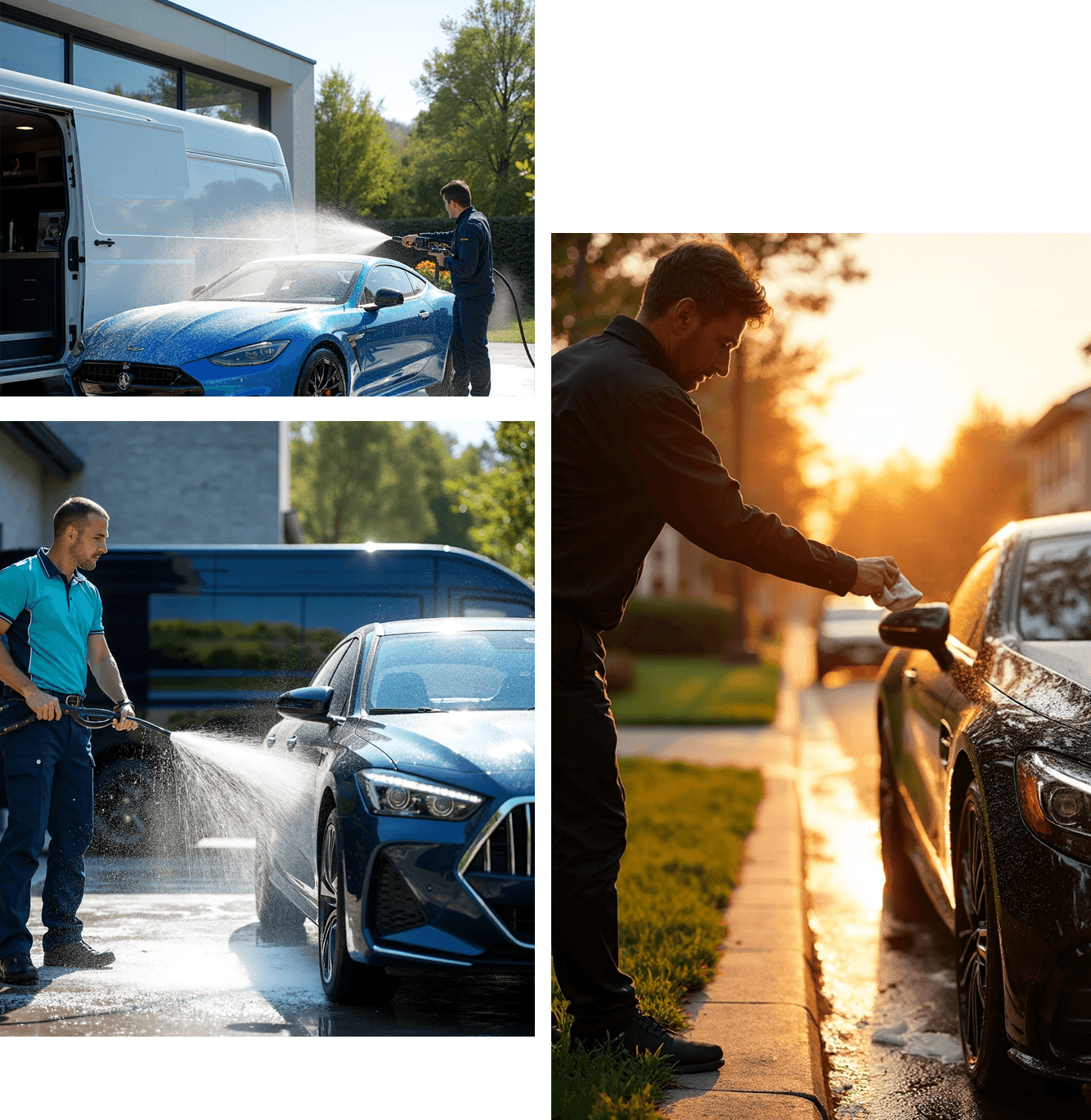 Professionelle Fahrzeugpflege